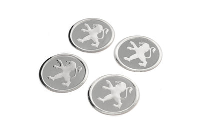 Stickers for wheel center caps 60mm pgt-60-n-sr (4pcs) for Peugeot - image 2
