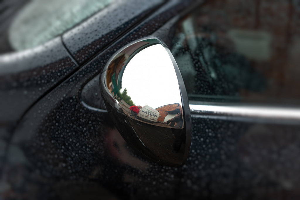 Covers for mirrors, 2010-2014 Chrome (2 PCs, stainless.) for Nissan Juke 2010-2019 - image 4