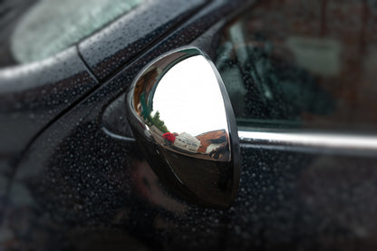 Covers for mirrors, 2010-2014 Chrome (2 PCs, stainless.) for Nissan Juke 2010-2019 - image 4