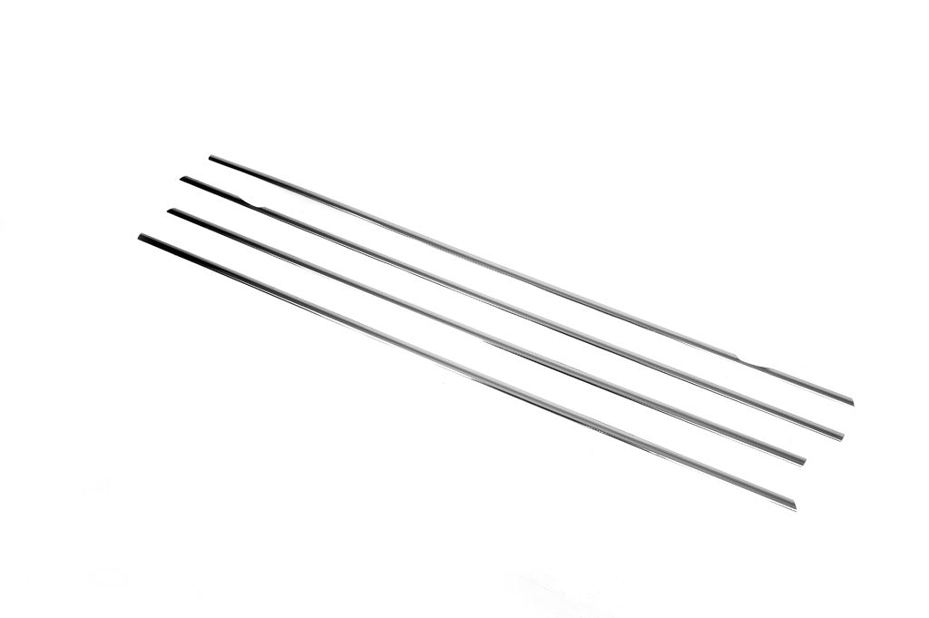 Glass molding (4 pcs., stainless steel) for Volkswagen Golf 6 - image 4