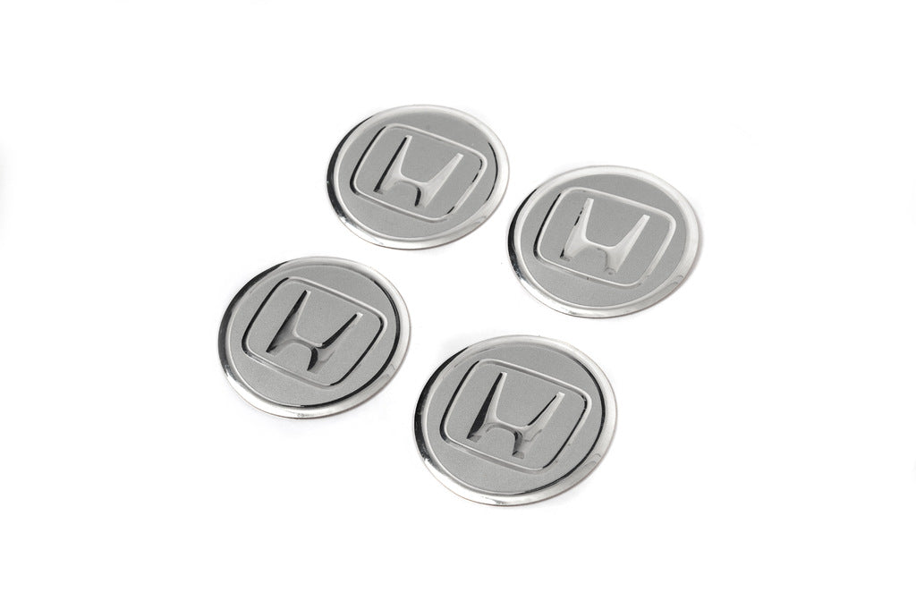 Stickers for Wheel Center Caps V2 60mm (4pcs) for Honda - image 2