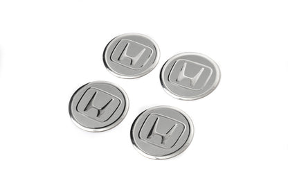 Stickers for Wheel Center Caps V2 60mm (4pcs) for Honda - image 2