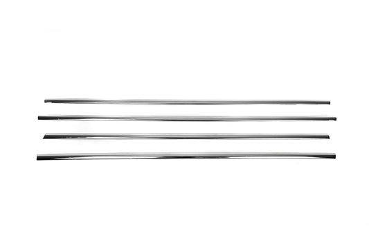 HB glass lower moldings (4 pcs., stainless steel) for Volkswagen Golf 7/E-Golf - image 2