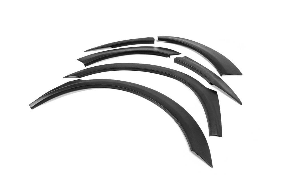 Arch pads EuroCap 2006-2013 (6 pcs., ABS, short base) for Ford Transit 2000-2014 - Reelken Auto