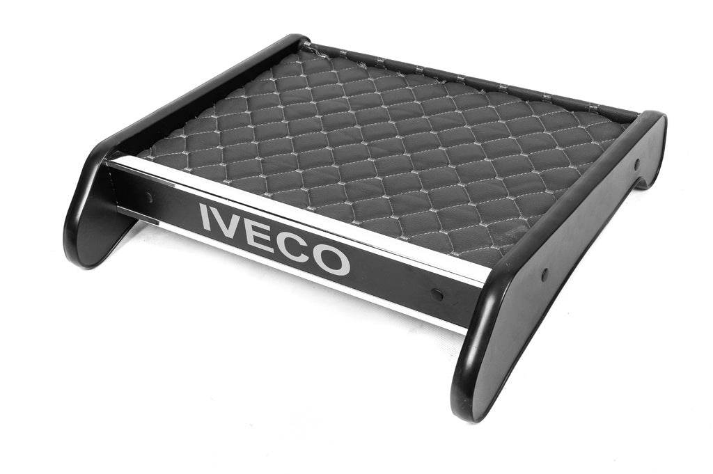 Shelf on the panel (Gray with gray thread) for Iveco Daily 2006-2014 - Reelken Auto