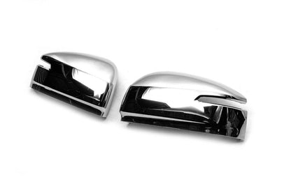 Chrome overlays for mirrors (2 pcs) for Toyota Land Cruiser 300 - Reelken Auto