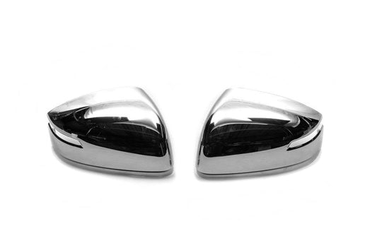 Chrome overlays for mirrors (2 pcs) for Toyota Land Cruiser 300 - Reelken Auto