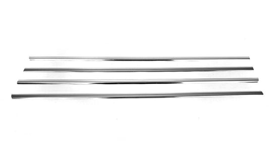 Moldings on side Windows (4 PCs, stainless steel) for SsangYong Action 2006↗ - Reelken Auto