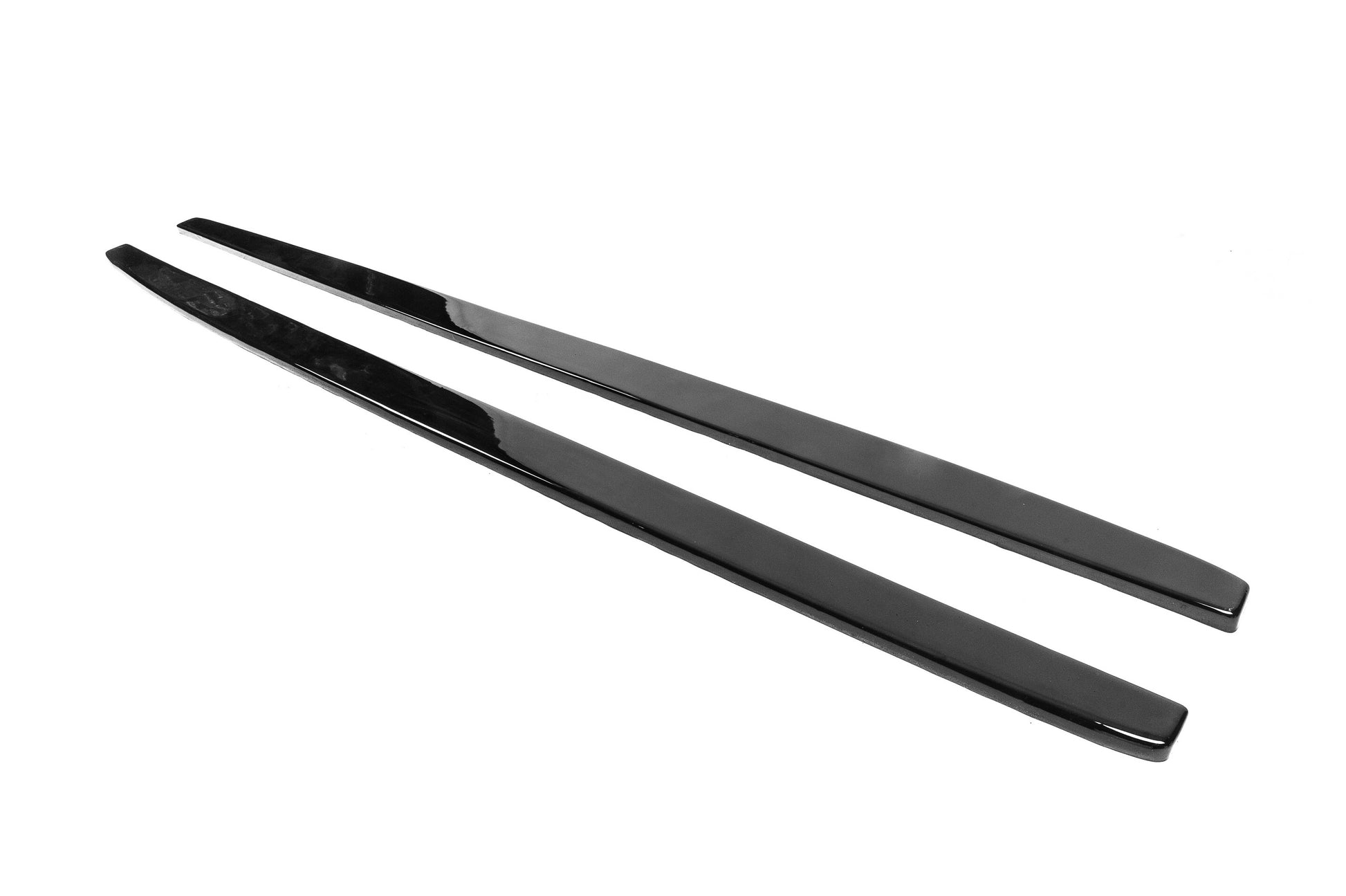 Side Skirt Extensions DPT V-1 (for M-Sport/M5 Side Skirts, Gloss Black) for BMW 5 Series G30/G31 2017-2023 - image 4