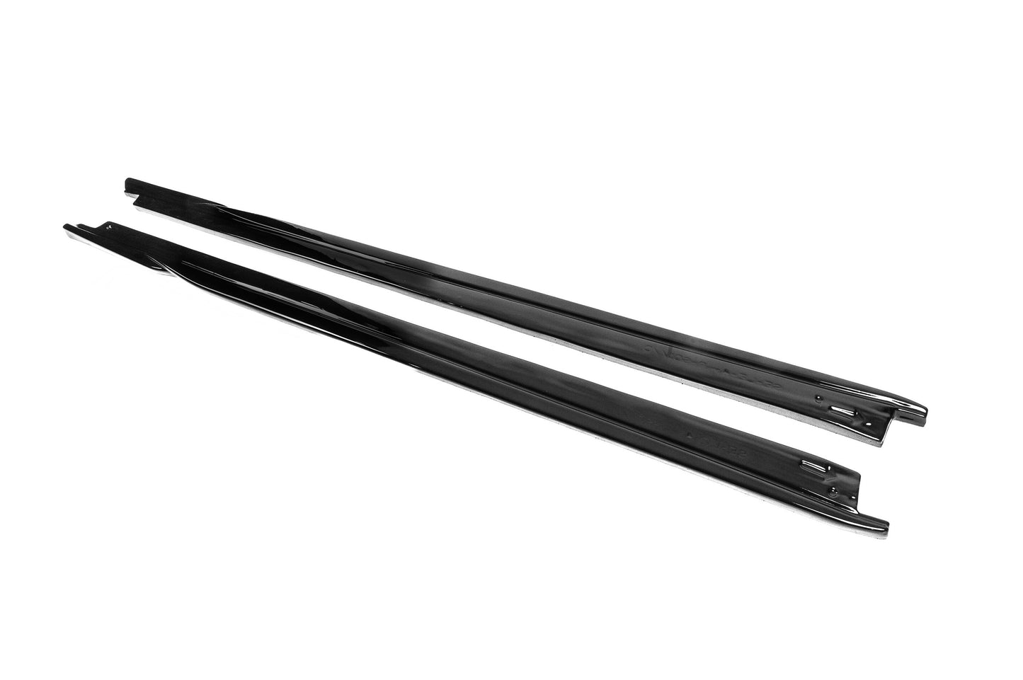 DPT Door Sill Covers (for Base Side Skirts, Gloss Black) for BMW 3 Series F30/F31 2012-2019 - image 2