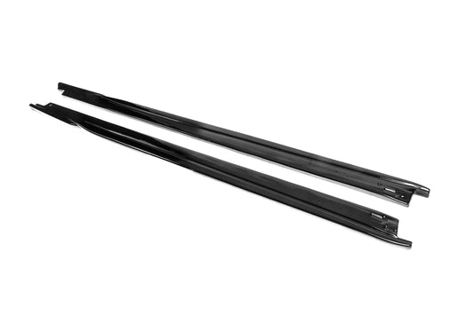 DPT Door Sill Covers (for Base Side Skirts, Gloss Black) for BMW 3 Series F30/F31 2012-2019 - image 2