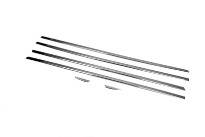 Bottom edging of glass (Sedan, 6-piece, stainless steel) for Renault Megane IV 2016-2025 - image 3