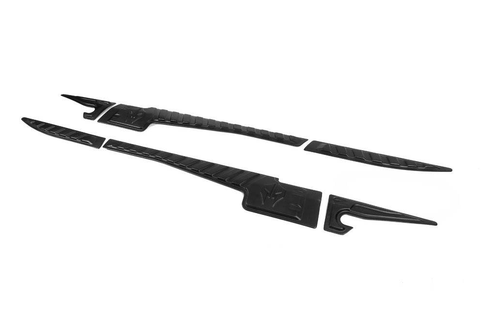 Door upper moldings (6 pcs., ABS) for Volkswagen Amarok 2010-2022 - Reelken Auto