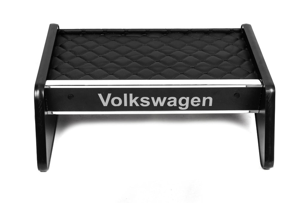 Dashboard Shelf (Black with Black Stitching) for Volkswagen LT 1995-2006 - image 2
