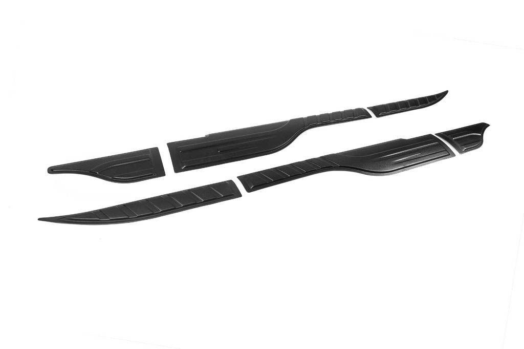 Door upper moldings (6 pcs., ABS) for Volkswagen Amarok 2022- year - Reelken Auto
