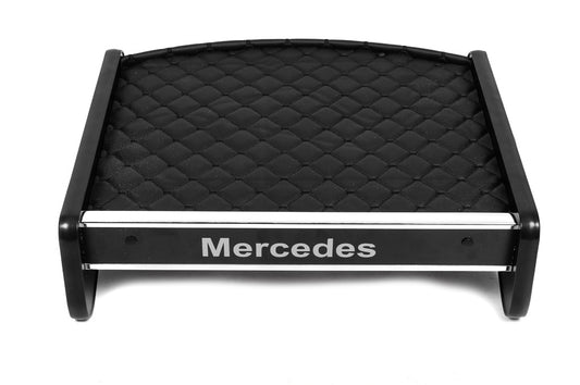 Dashboard Shelf (Black with Black Stitching) for Mercedes T2 (507-814) 1967-1996 - image 2