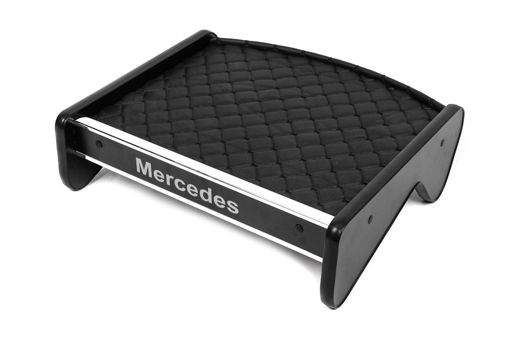 Dashboard Shelf (Black with Black Stitching) for Mercedes T2 (507-814) 1967-1996 - image 1
