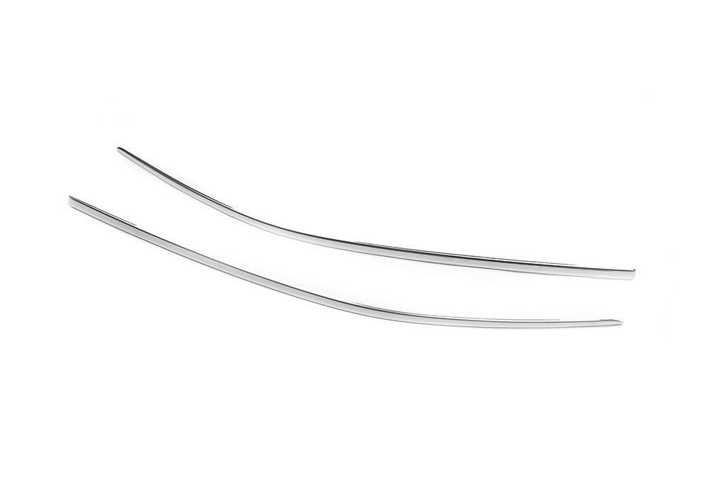 Grille Covers (2015↗, 2 pcs, Stainless Steel) for Fiat Doblo II 2010-2022 - image 3
