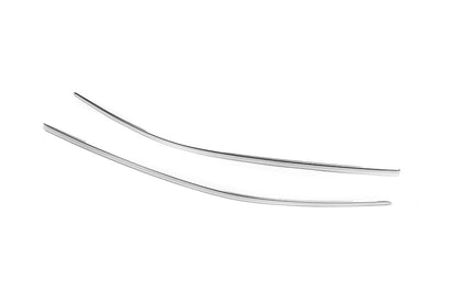 Grille Covers (2015↗, 2 pcs, Stainless Steel) for Fiat Doblo II 2010-2022 - image 3