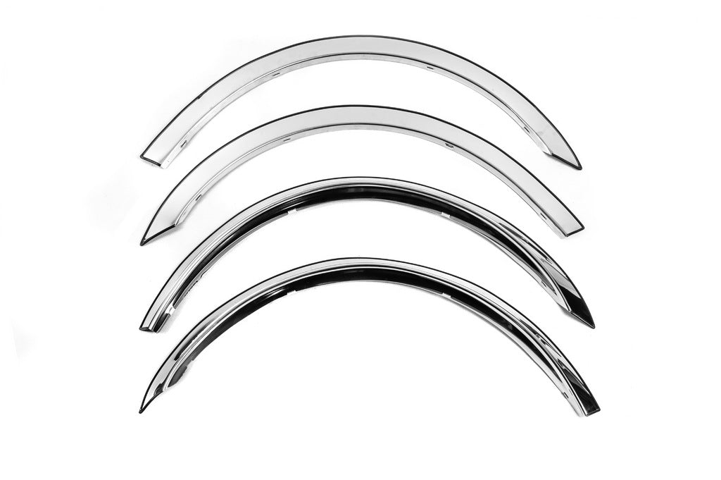 Fender flares (4 pcs, stainless steel) for Mercedes Vaneo W414 2001-2005 - image 4
