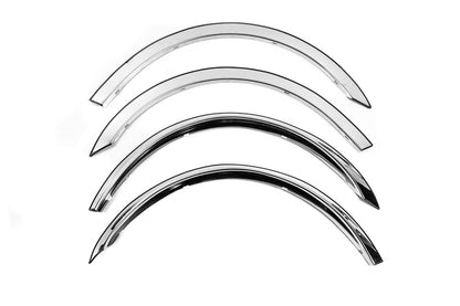 Fender flares (4 pcs, stainless steel) for Mercedes Vaneo W414 2001-2005 - image 4