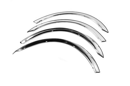 Fender flares (4 pcs, stainless steel) for Mercedes Vaneo W414 2001-2005 - image 5