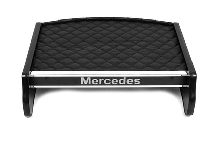 Dashboard Shelf (Black with Black Stitching) for Mercedes Vito W639 2004-2014 - image 2