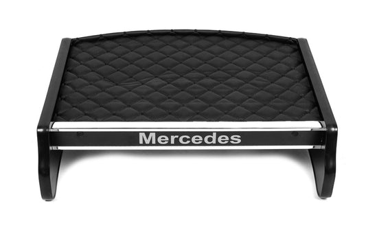 Dashboard Shelf (Black with Black Stitching) for Mercedes Vito W639 2004-2014 - image 2