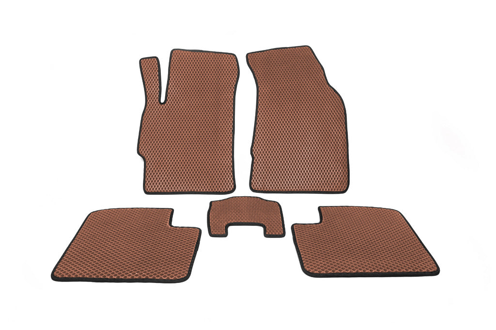 EVA Floor Mats (2004-2009, Brown) for Kia Spectra 2000-2011 - image 1