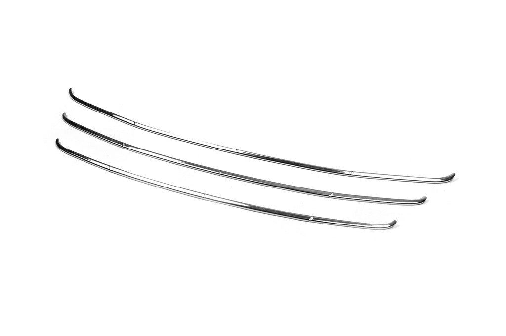 Grille trim strips (3 pcs, stainless steel) for Hyundai IX-35 2010-2015 - image 3