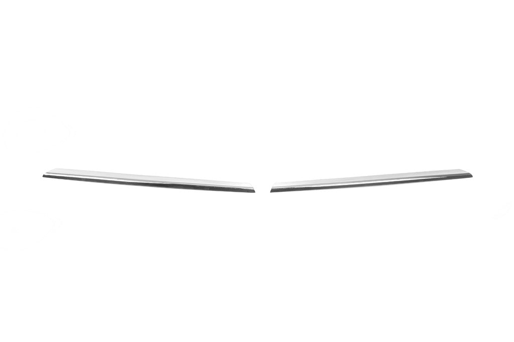 Grille Covers 2014-2018 (2 pcs, stainless steel) for Hyundai I-20 2014-2020 - image 2
