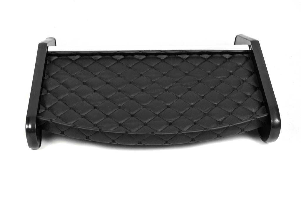 Dashboard Shelf (2001-2010, Black with Black Stitching) for Opel Vivaro 2001-2015 - image 4