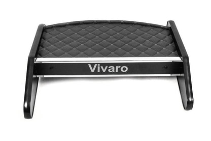 Shelf on the panel (2001-2010, Gray with gray thread) for Opel Vivaro 2001-2015 - Reelken Auto