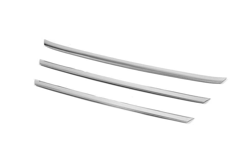 Scuff grating (3 pieces, stainless steel.) for Hyundai I-40 - Reelken Auto