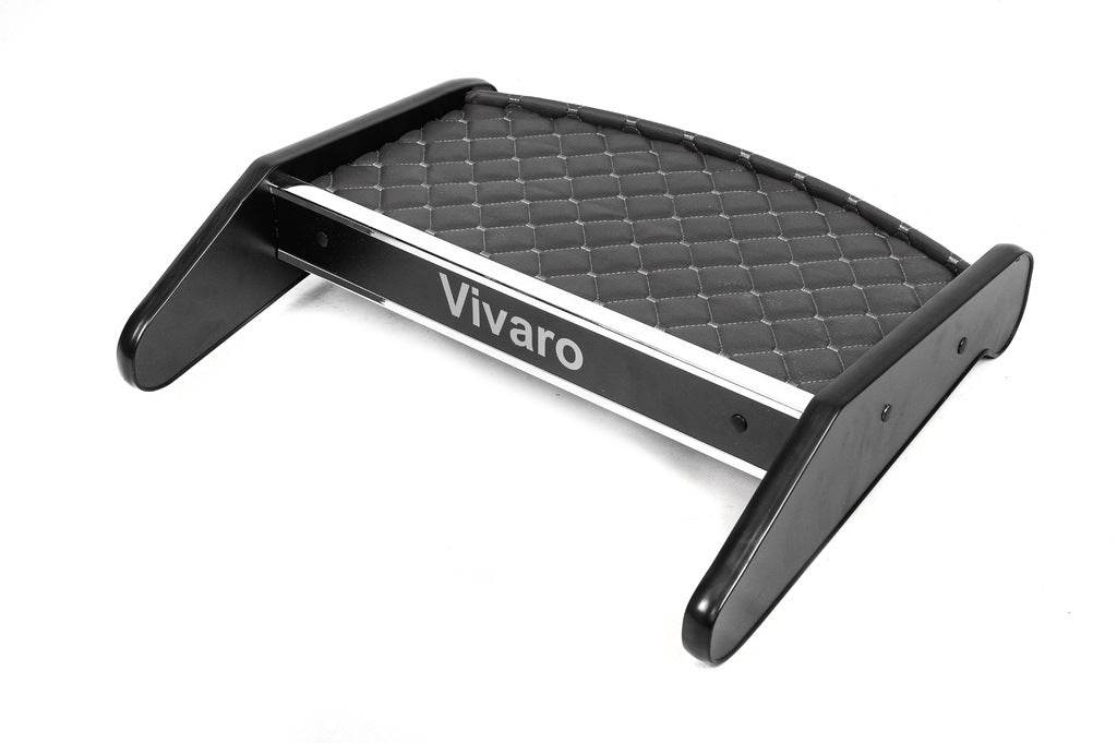 Shelf on the panel (2001-2010, Gray with gray thread) for Opel Vivaro 2001-2015 - Reelken Auto