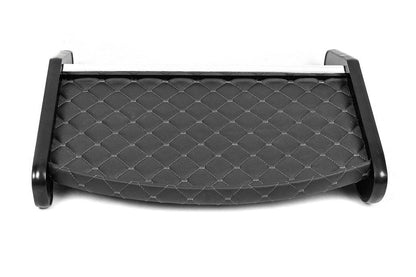 Shelf on the panel (2001-2010, Gray with gray thread) for Opel Vivaro 2001-2015 - Reelken Auto