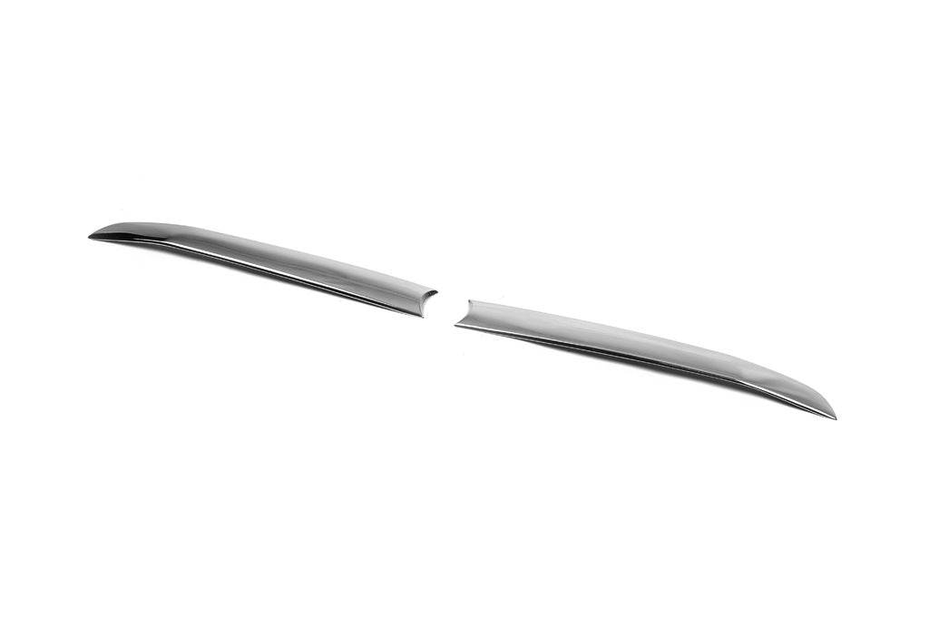 Scuff grille (2 ppm., Stainless steel.) for Hyundai Getz - Reelken Auto