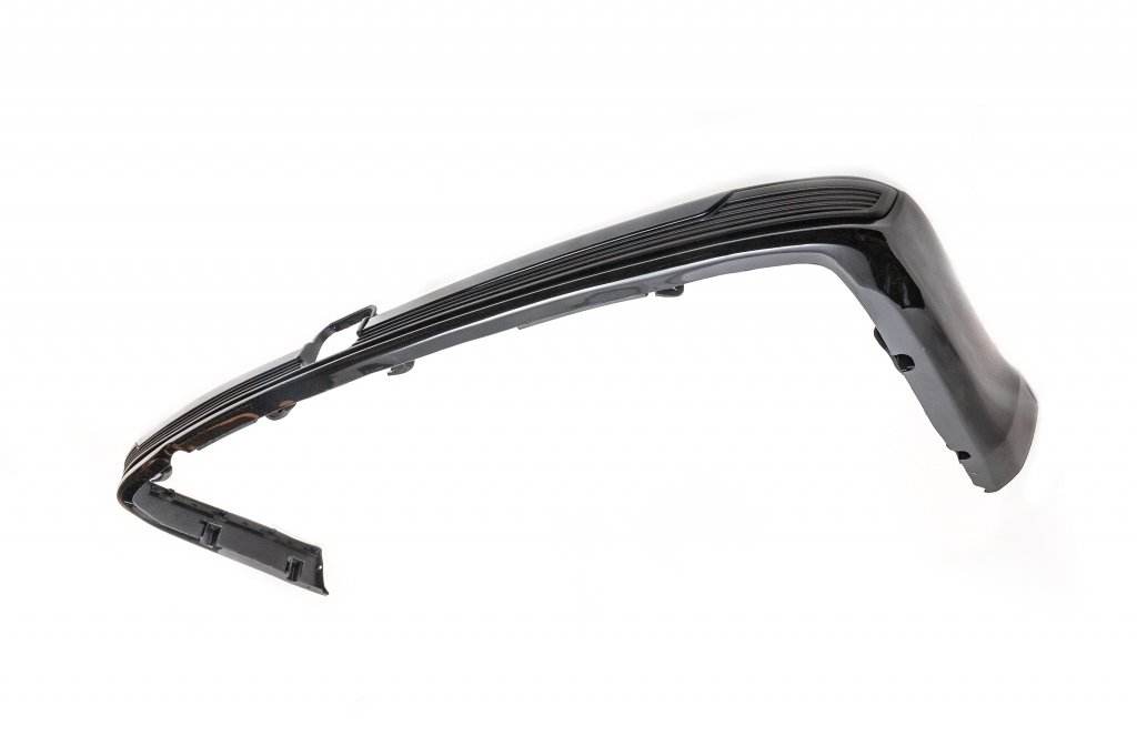 Rear skirt 2016+ for forkop (black) for Toyota Land Cruiser 200 - Reelken Auto
