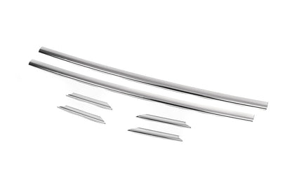 Bumper Grille Trim Covers 2007-2015 (6 pcs, stainless steel) for Renault Trafic 2001-2015 - image 3