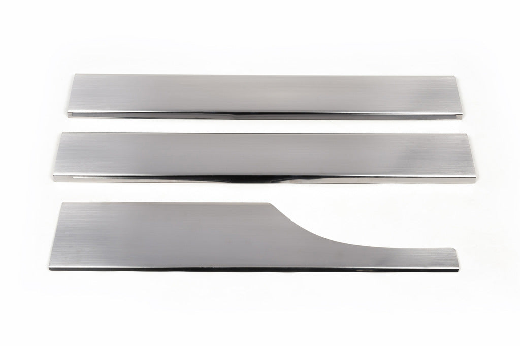 Interior sill guards (unmarked, steel) for Volkswagen Caddy 2004-2010 - image 5