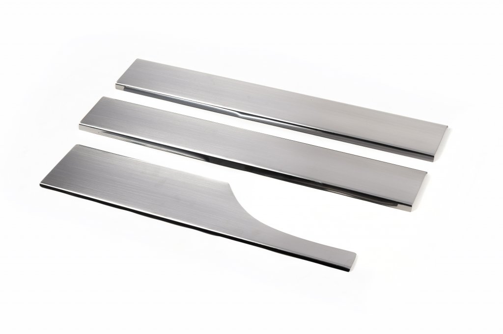 Interior sill guards (unmarked, steel) for Volkswagen Caddy 2004-2010 - image 4