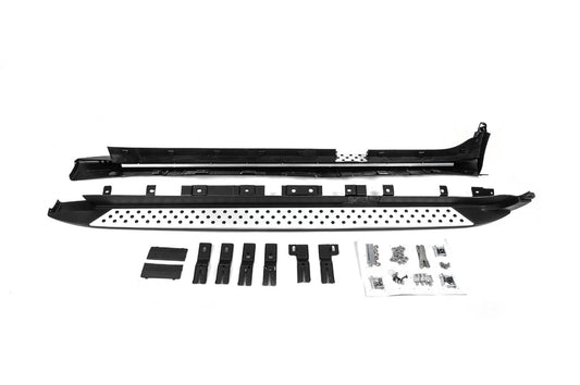 Original Side Steps V1 (2 pcs, Aluminum) for BMW X4 F26 2014-2018 - image 2