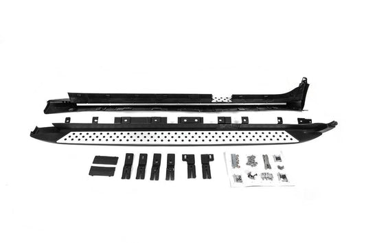 The original threshold V1 (2 pieces, aluminum) for BMW X4 F-26 2014-2018 - Reelken Auto