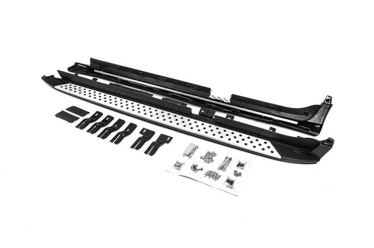 The original threshold V1 (2 pieces, aluminum) for BMW X4 F-26 2014-2018 - Reelken Auto