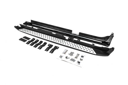 Original Side Steps V1 (2 pcs, Aluminum) for BMW X4 F26 2014-2018 - image 1