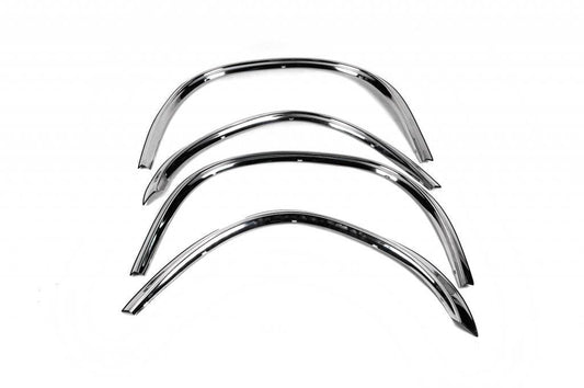 The pads on the arches (4 pieces, stainless steel) for Volkswagen LT 1995-2006 - Reelken Auto
