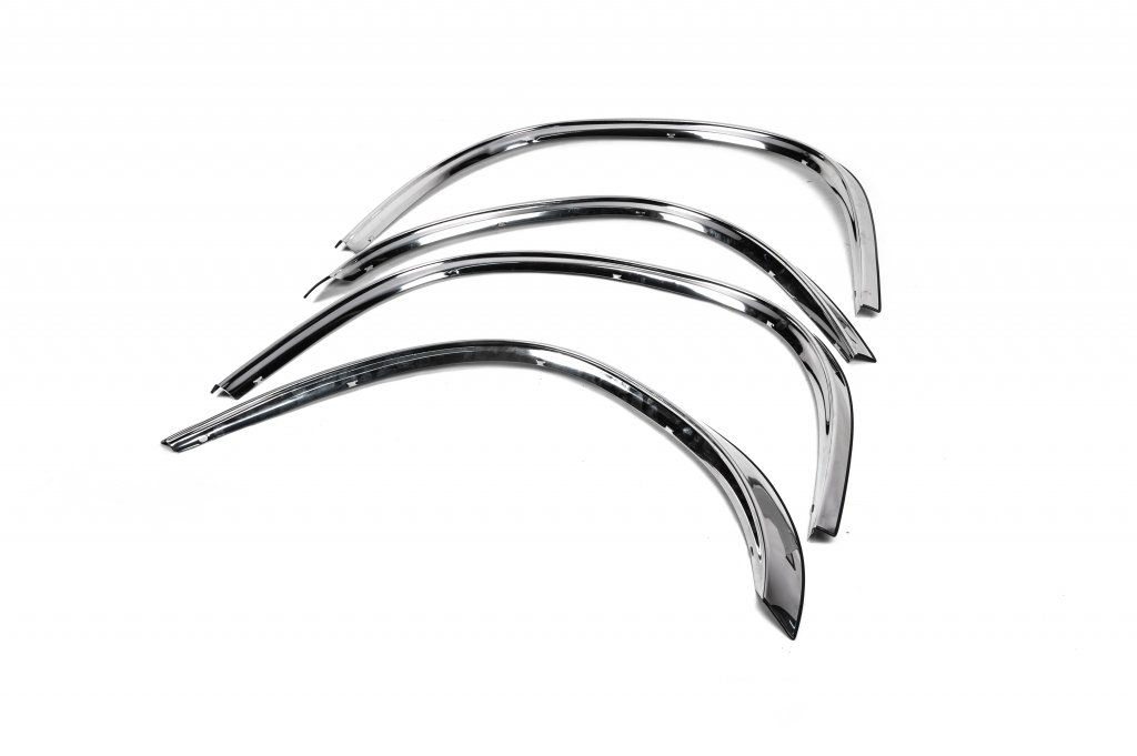 Stainless Steel Fender Trim (4 pcs) for Volkswagen LT 1995-2006 - image 4