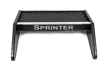 Shelf on the panel (Black with black thread) for Mercedes Sprinter W906 2006-2018 - Reelken Auto