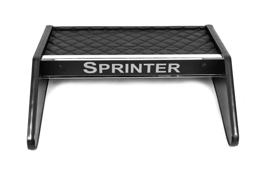 Shelf on the panel (Black with black thread) for Mercedes Sprinter W906 2006-2018 - Reelken Auto