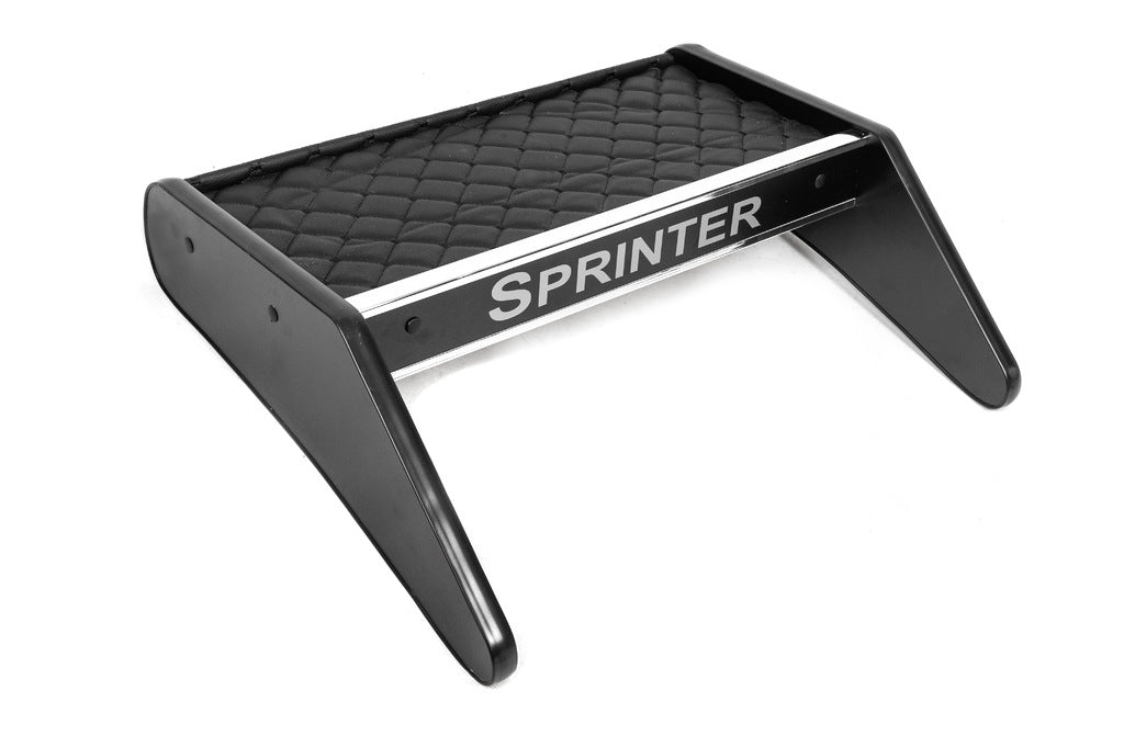 Dashboard Shelf (Black with Black Stitching) for Mercedes Sprinter W906 2006-2018 - image 4